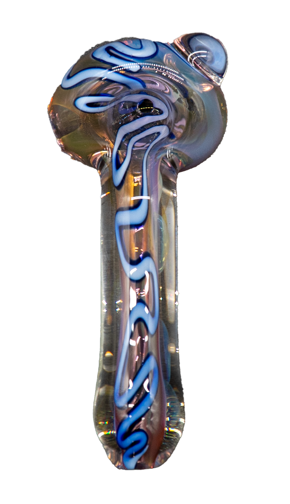 “The Electric” Glass Flower / Hash Pipe