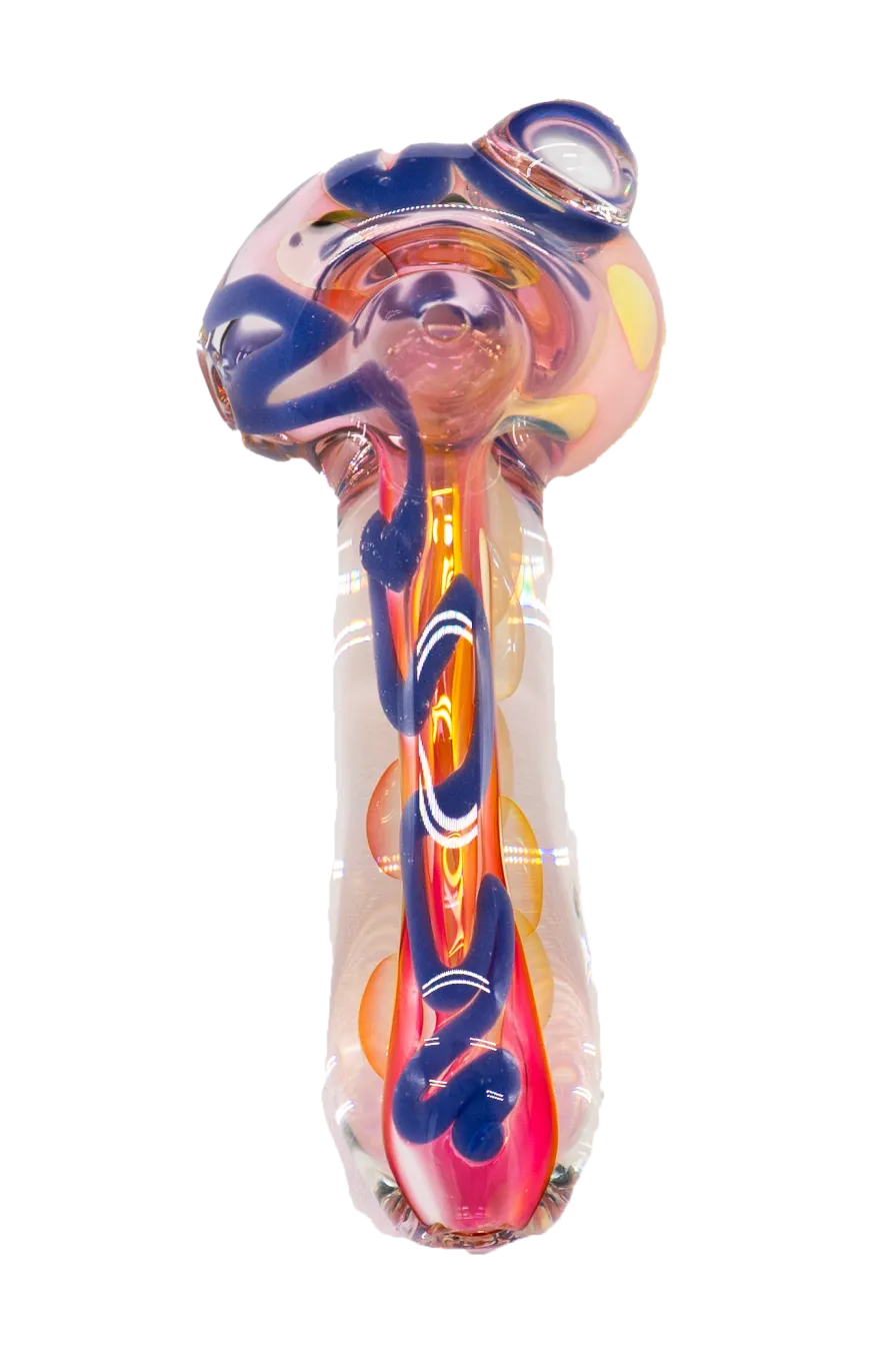“The Tropical” Glass Flower / Hash Pipe